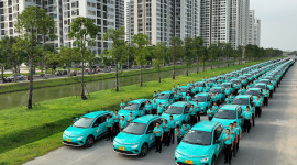Taxi Xanh SM khai trương dịch vụ tại TP.HCM, bắt đầu hoạt động từ 30/4