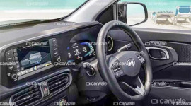 Hyundai Exter rò rỉ hình ảnh nội thất: Có màn hình cảm ứng, điều hòa tự động