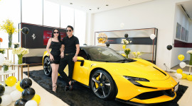 Doanh nhân Hoàng Kim Khánh tậu Ferrari SF90 Stradale trị giá hơn 40 tỷ