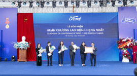 Ford Việt Nam nhận Huân Chương Lao Động hạng Nhất, đạt kỷ lục bán hàng năm 2023