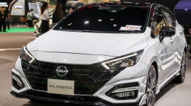 Soi chi tiết Nissan Almera facelift tại Bangkok 2024, diện mạo mới và bổ sung tính năng