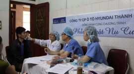 Hyundai Thành Công chung tay làm từ thiện