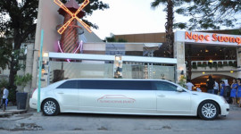 Cadillac Limousine giúp ngày cưới thêm "độc và lạ"