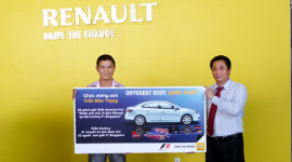 Renault VN trao vé đi xem F1 tại Singapore cho khách hàng