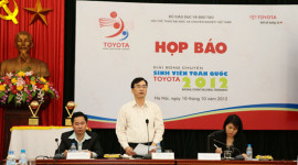Sắp diễn ra VCK Giải bóng chuyền sinh viên toàn quốc Toyota 2012