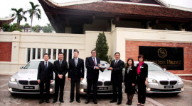 BMW Euro Auto bàn giao xe cho khách sạn Sheraton Hà Nội