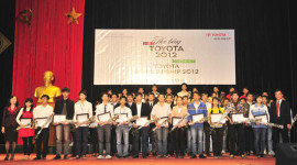 146 suất học bổng Toyota đến tay các sinh viên Việt Nam