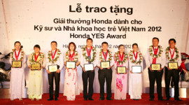 Giải thưởng Honda Yes khích lệ tài năng trẻ Việt Nam