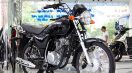 Xe côn tay Suzuki 110 phân khối có mặt tại Việt Nam