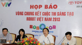 Cuộc thi Sáng tạo Robot Việt Nam 2013 sắp khai cuộc