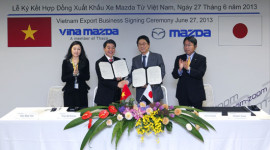 Vina Mazda sẽ xuất khẩu xe sang 3 nước Đông Nam Á