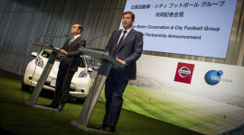 Nissan trở th&agrave;nh nh&agrave; t&agrave;i trợ của Manchester City