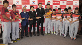 Honda tiếp tục đồng hành cùng bóng đá Việt Nam
