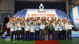 Isuzu Việt Nam tổ chức Hội thi tay nghề kỹ thuật viên lần thứ 11