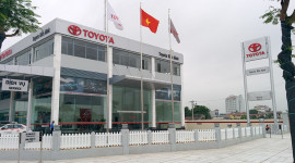 Toyota mở dịch vụ ch&iacute;nh h&atilde;ng tại Bắc Ninh