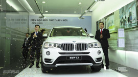 BMW X3 2015 ch&iacute;nh thức ra mắt tại Việt Nam