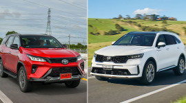 Bộ 3 SUV 7 chỗ SIÊU HOT sắp ra mắt tại Việt Nam - Kia Sorento 2021 đấu Toyota Fortuner 2021