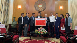 Honda Việt Nam hỗ trợ người dân các tỉnh miền Trung