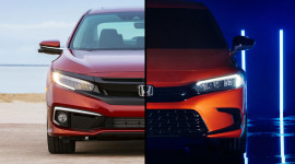 So s&aacute;nh thiết kế Honda Civic 2022 với Civic 2021: Xe n&agrave;o đẹp hơn?