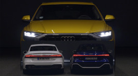 MÊ MẨN trước VẺ ĐẸP hệ thống đèn trên dàn xe Audi
