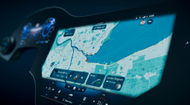 Mercedes giới thiệu hệ thống thông tin giải trí MBUX Hyperscreen với màn hình 56 inch