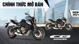 Honda CB650R 2021 cập bến thị trường Việt Nam