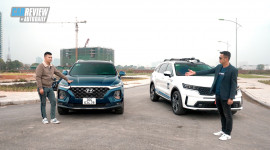So sánh thực tế Kia Sorento 2021 và Hyundai SantaFe 2019 - Phần 1 - Ngoại thất, động cơ