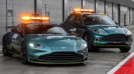 Aston Martin Vantage v&agrave; DBX l&agrave; xe an to&agrave;n v&agrave; y tế cho m&ugrave;a giải F1 2021