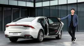 Hyundai Grandeur 2022 thế hệ mới sắp tr&igrave;nh l&agrave;ng: Lột x&aacute;c to&agrave;n diện