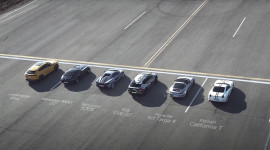 Kia EV6 “ăn” loạt siêu xe trong cuộc đua nước rút
