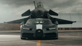 Bugatti Chiron Sport vs Dassault Rafale Jet Fighter - SIÊU XE 1,480 HP vs CHIẾN ĐẤU CƠ 5,646 HP