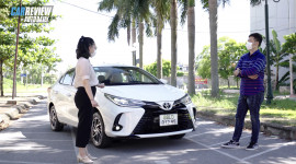Đang chạy xe hạng A, nữ khách hàng bị hút hồn khi trải nghiệm Toyota Vios