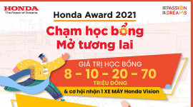 Khởi động Học bổng Honda 2021 dành cho sinh viên