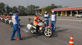 Honda Việt Nam triển khai chương trình tập huấn và đào tạo LXAT cho Cục Cảnh sát giao thông