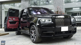 Ảnh chi tiết Rolls-Royce Cullinan Black Badge si&ecirc;u lướt gi&aacute; hơn 41 tỷ
