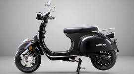 Xe điện One Moto Electa có kiểu dáng tương tự Vespa và Lambretta cổ điển