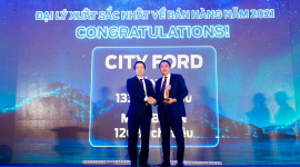 City Auto tiếp tục là đại lý xuất sắc nhất toàn quốc của Ford Việt Nam
