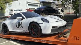 Porsche 911 GT3 2022 đầu tiên ra biển trắng tại Việt Nam