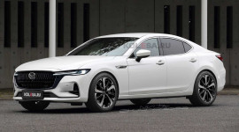 Ảnh phác họa thiết kế Mazda6 dẫn động cầu sau lấy cảm hứng từ CX-60