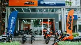 Khai trương showroom Husqvarna Motorcycles & KTM East Saigon