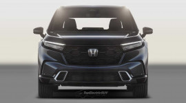 Ảnh phác họa thiết kế Honda CR-V 2023 thế hệ mới sắp ra mắt