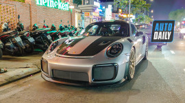 Bắt gặp Porsche 911 GT2 RS nhập tư nhân duy nhất Việt Nam