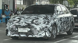 Toyota Vios 2023 tiếp tục lộ diện tại Thái Lan trước khi ra mắt vào tháng 8