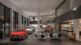 ĐỘT NHẬP showroom Audi lớn nhất tại Việt Nam vừa khai trương