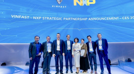 VinFast hợp tác NXP phát triển xe điện thông minh