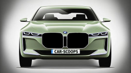 Xe BMW sẽ có lưới tản nhiệt không chỉ lớn hơn mà còn biến được thành đèn pha
