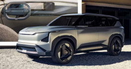 Kia EV5 Concept ra mắt: Đ&agrave;n em của EV9