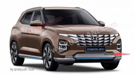 Xem trước thiết kế của Hyundai Creta EV sắp trình làng