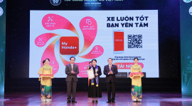 Honda Việt Nam nhận giải thưởng TOP Công nghiệp 4.0 Việt Nam