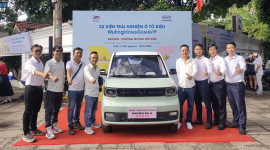Đại lý Wuling – Thưởng Motor Thủ Đức HCM tổ chức lái thử xe điện Hongguang Mini EV